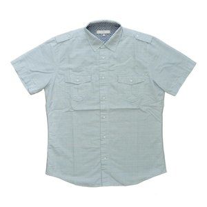 PD & C short sleeves Mens Shirts size M Light Blue